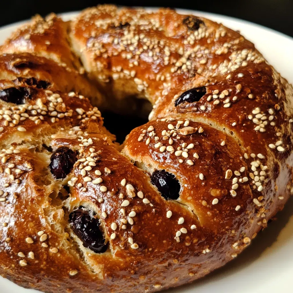 Greek Celebration Bread Christopsomos