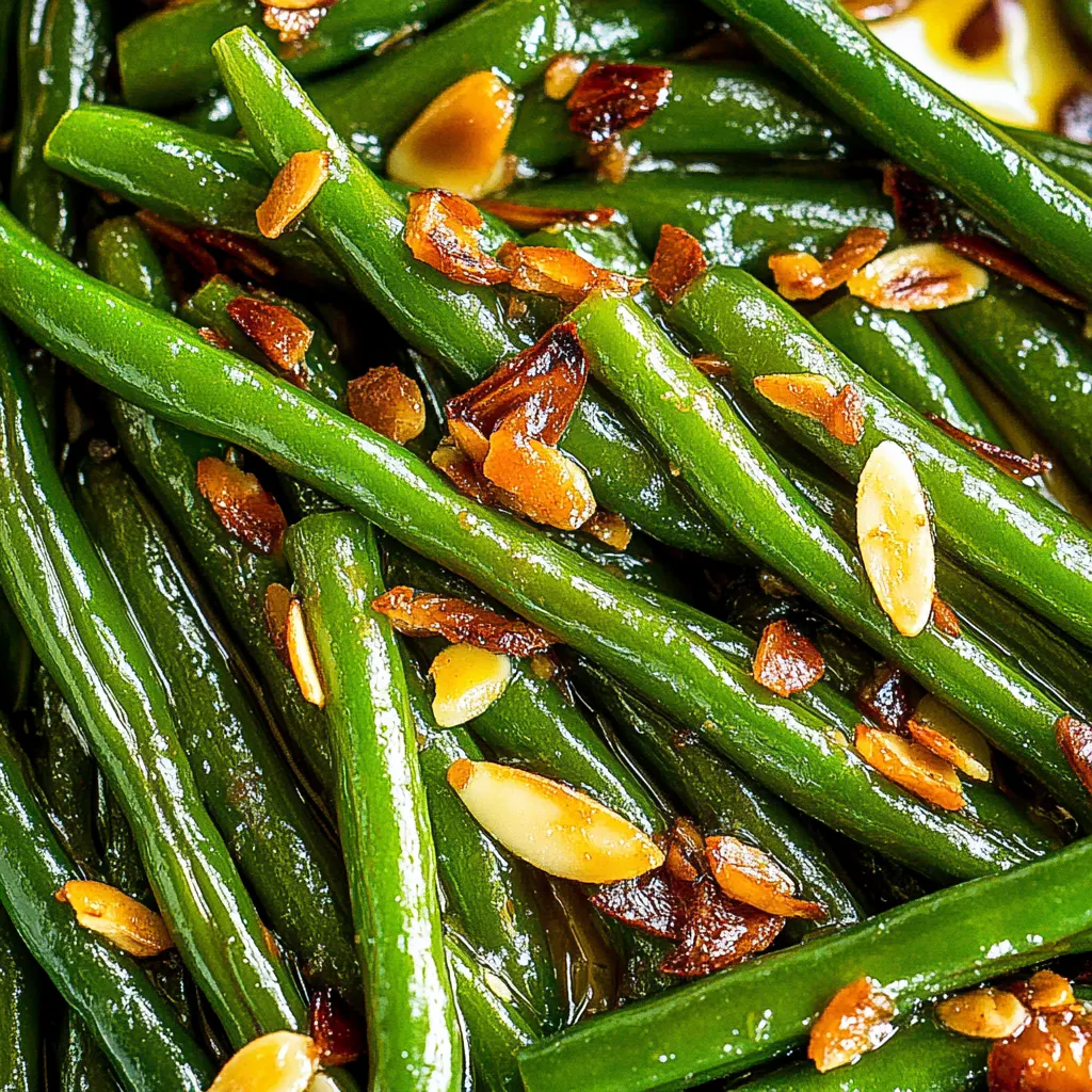 Green Beans Almondine