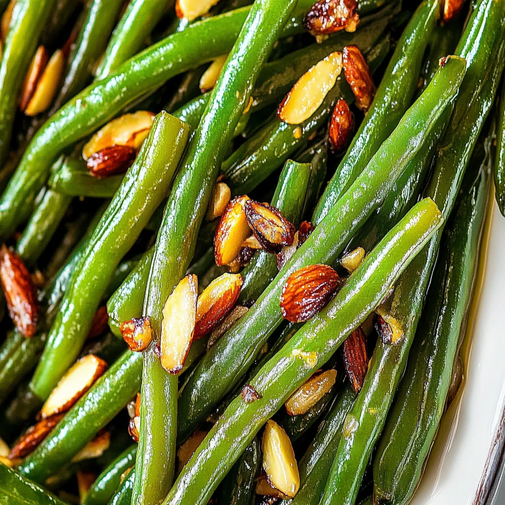 Green Beans Almondine