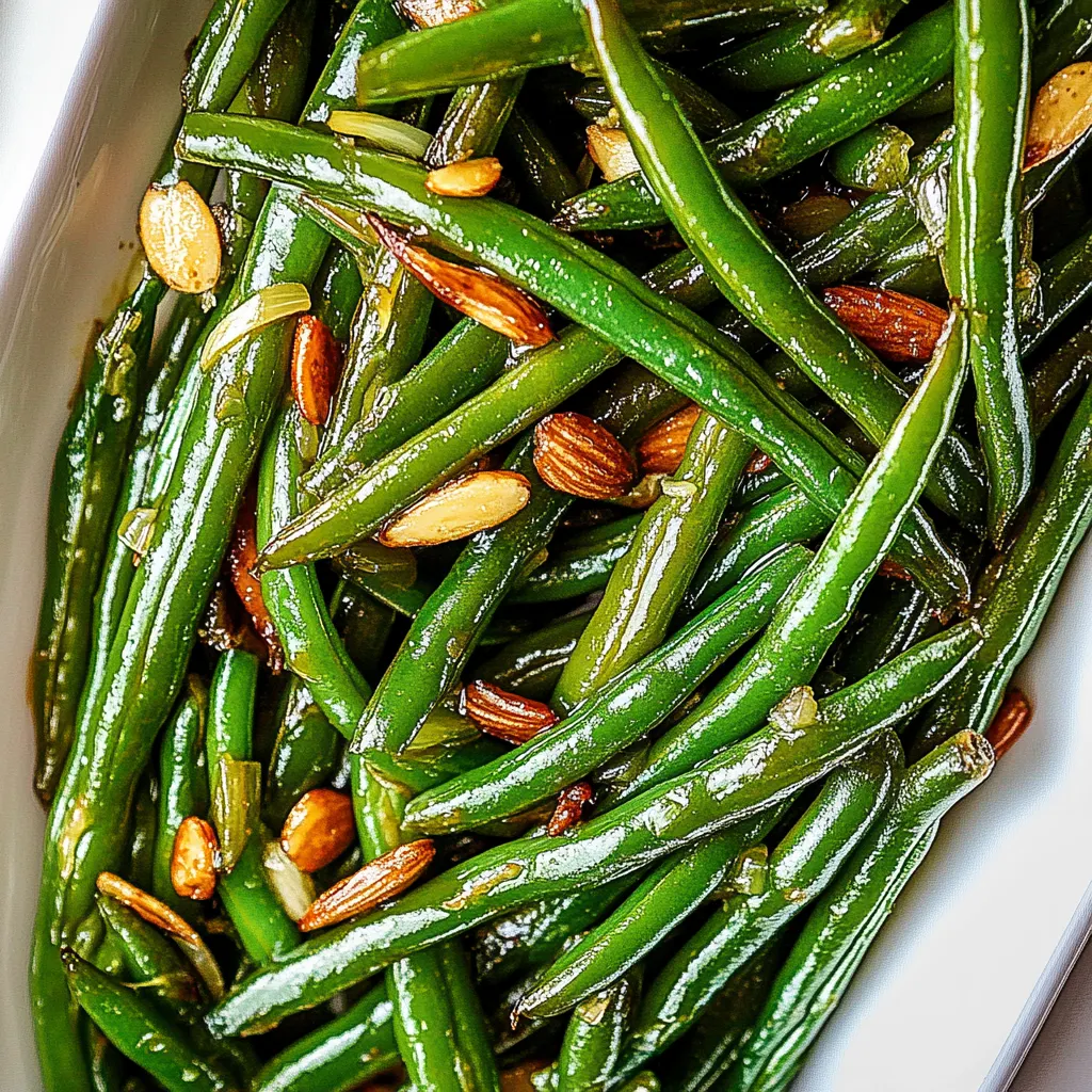 Green Beans Almondine