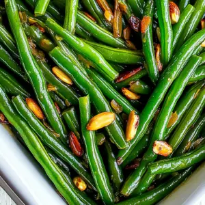 Green Beans Almondine