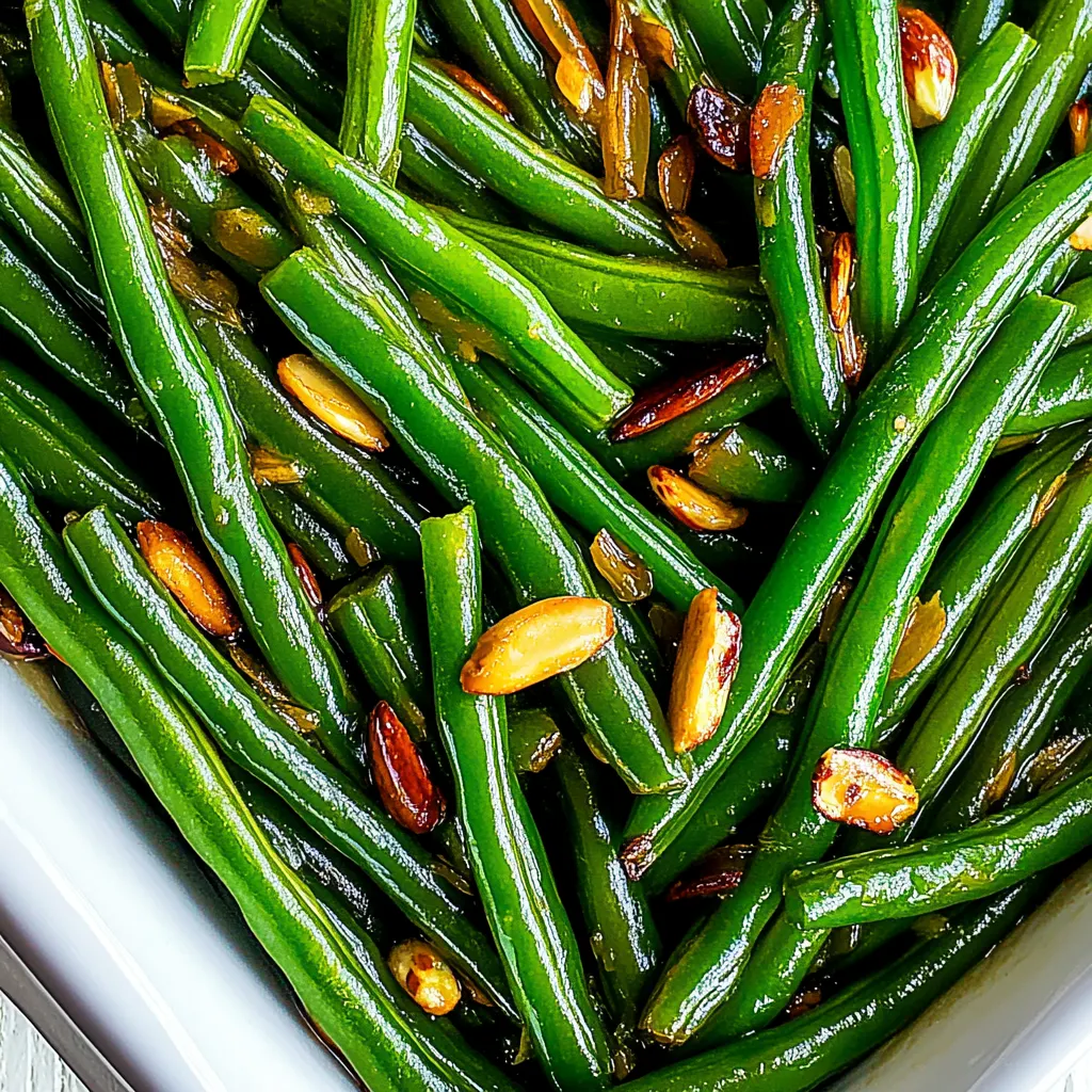 Green Beans Almondine