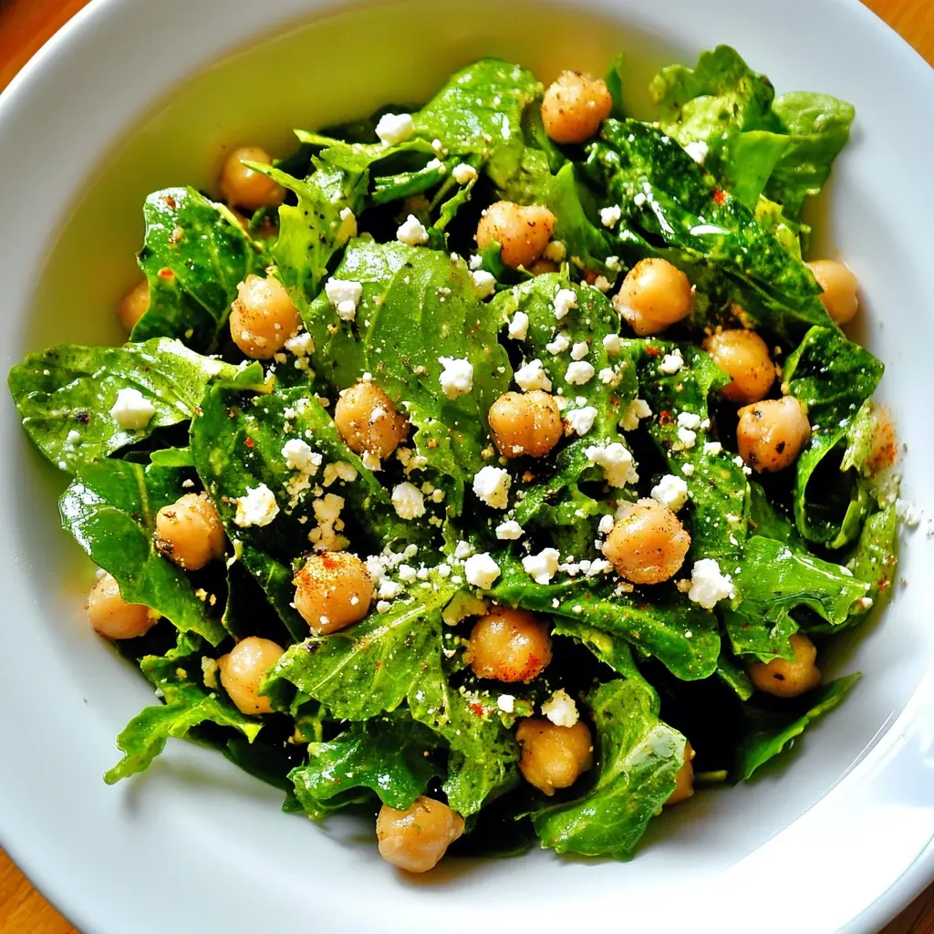 Green Salad with Chickpeas