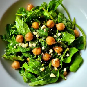 Green Salad with Chickpeas