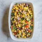 Grilled Corn and Chickpea Salad