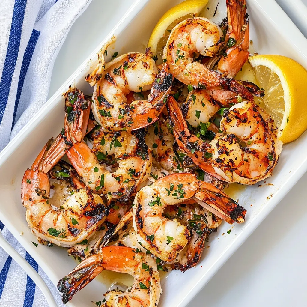 Grilled Shrimp Scampi