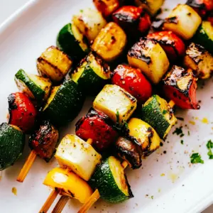 Grilled Vegetable Kabobs