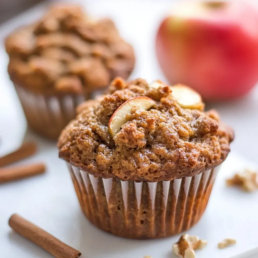Healthy Apple Muffins
