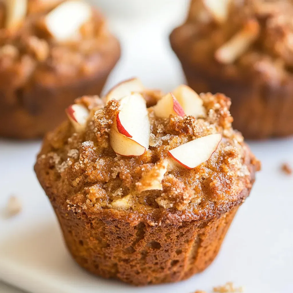 Healthy Apple Muffins