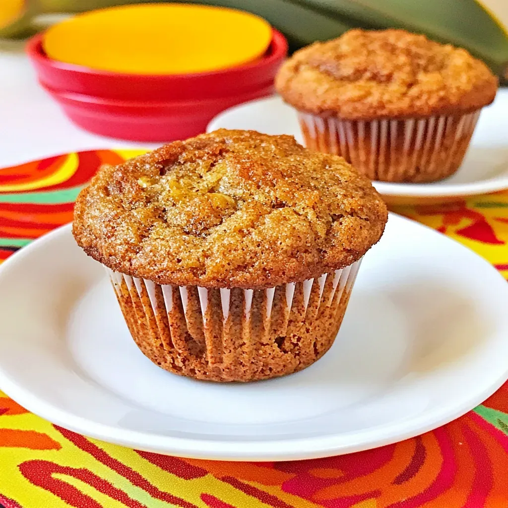 Healthy Banana Muffins