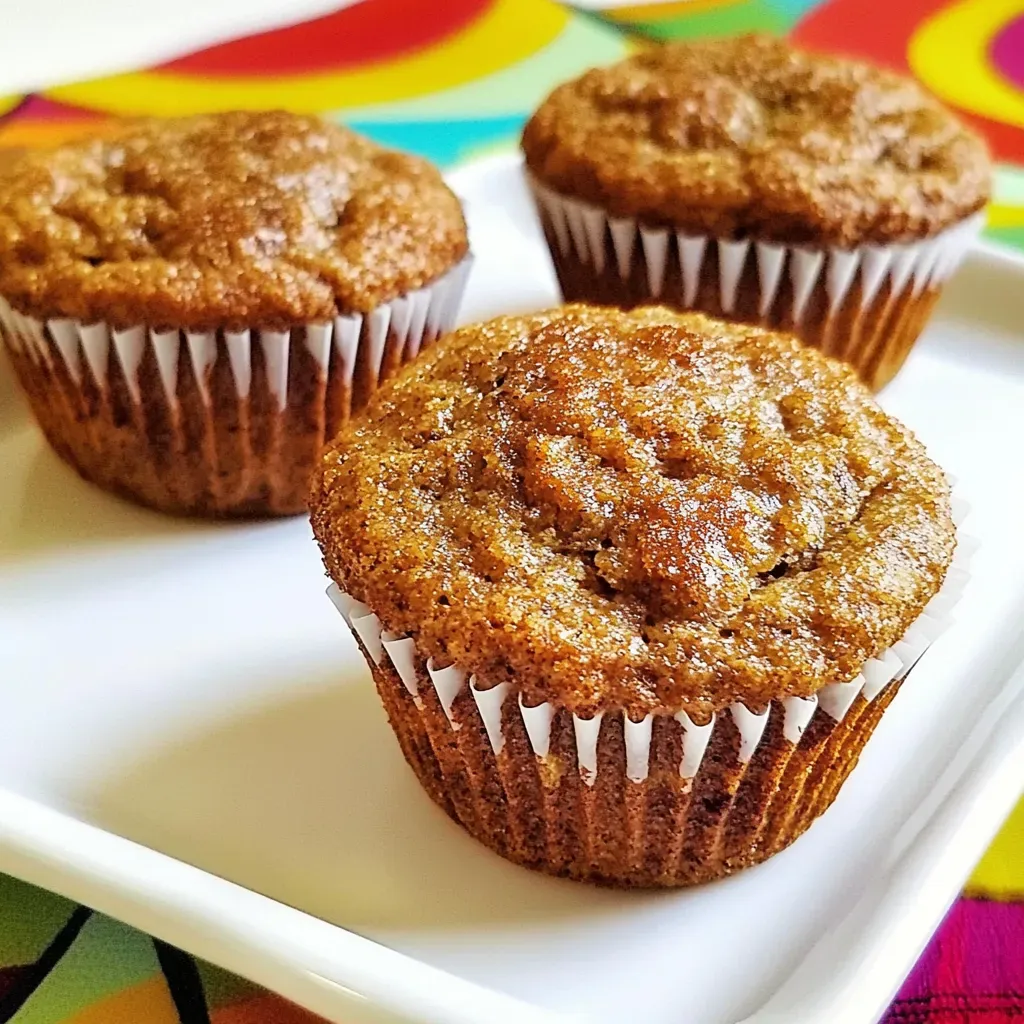 Healthy Banana Muffins