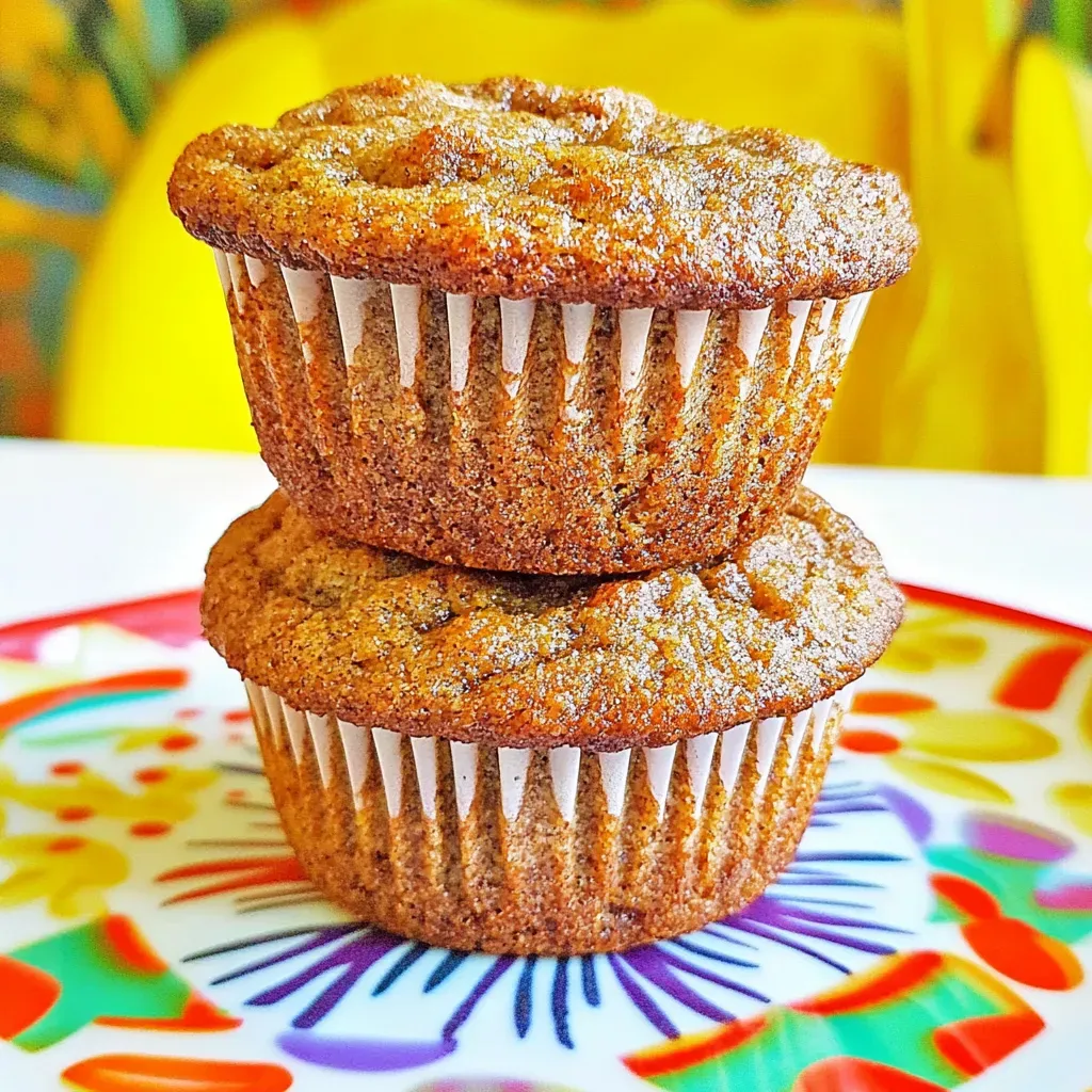 Healthy Banana Muffins