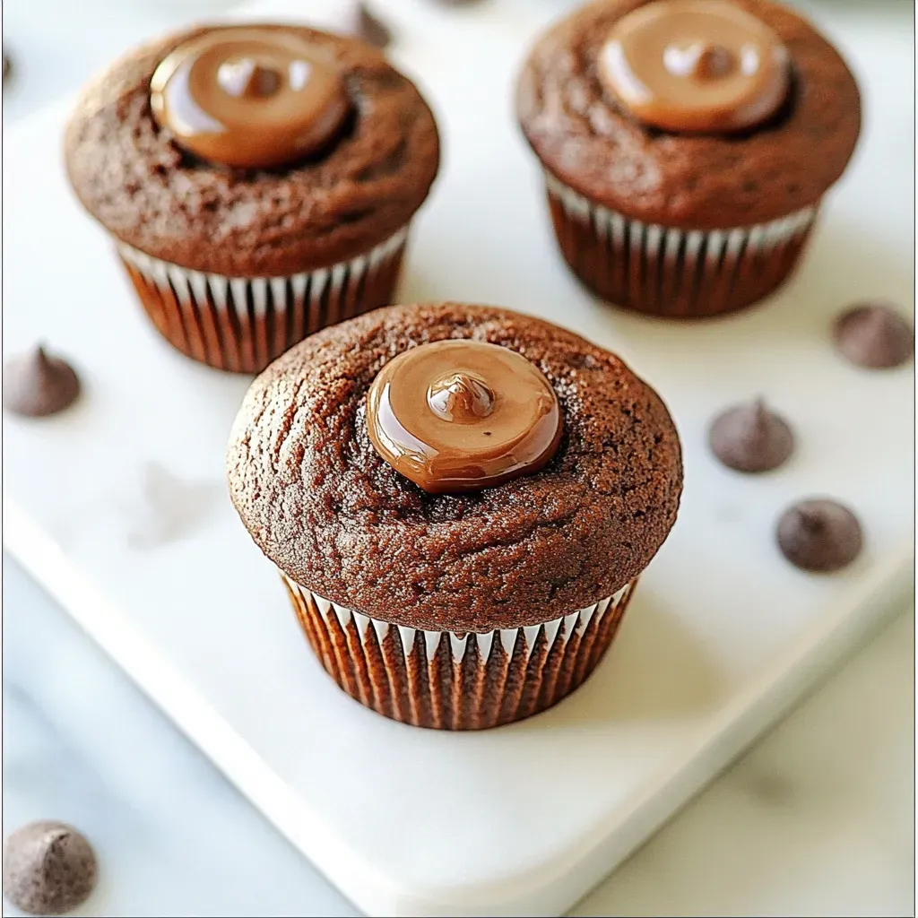 Healthy Chocolate Pumpkin Muffins