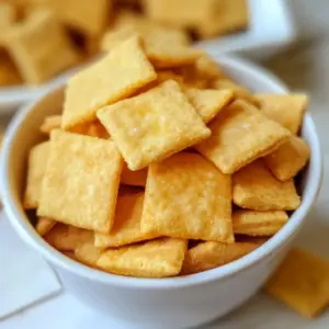 Homemade Cheez-Its