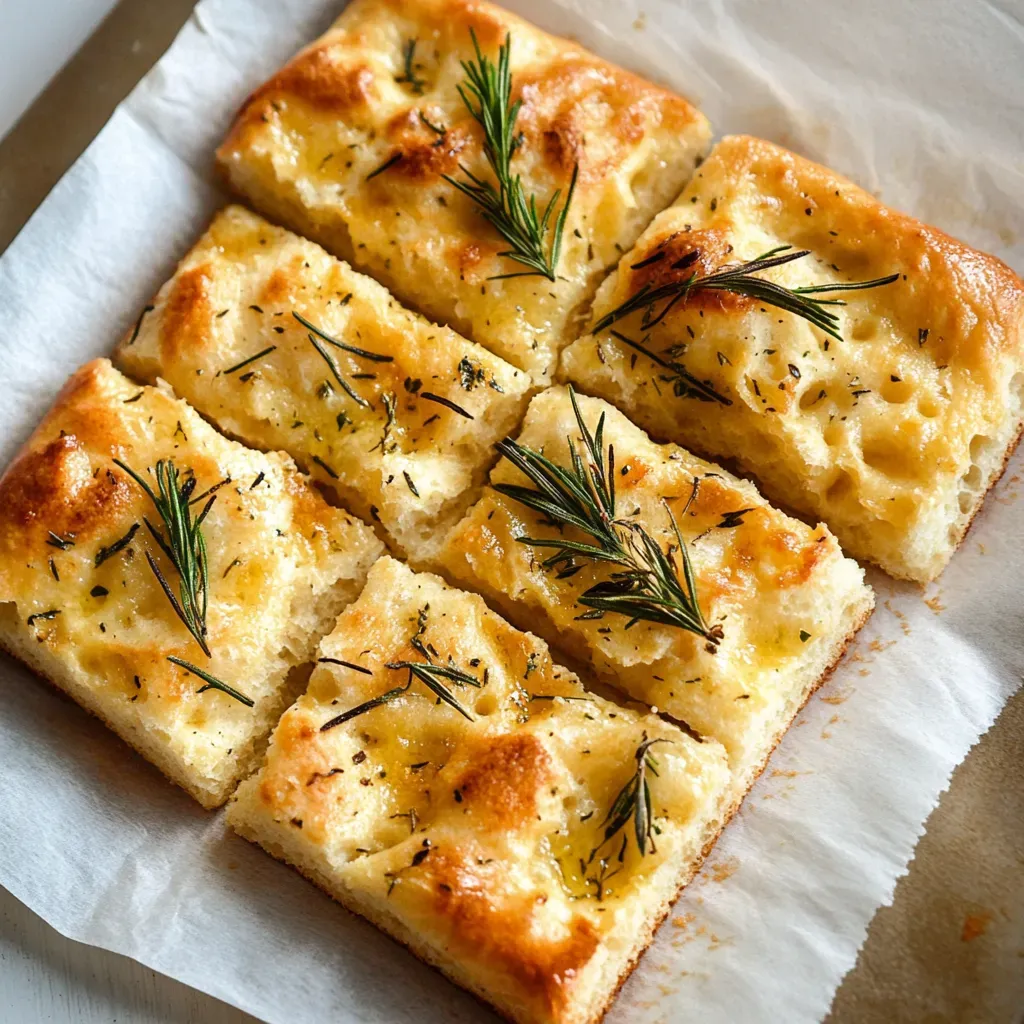 Homemade Focaccia Bread