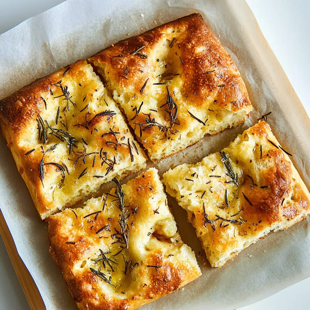 Homemade Focaccia Bread