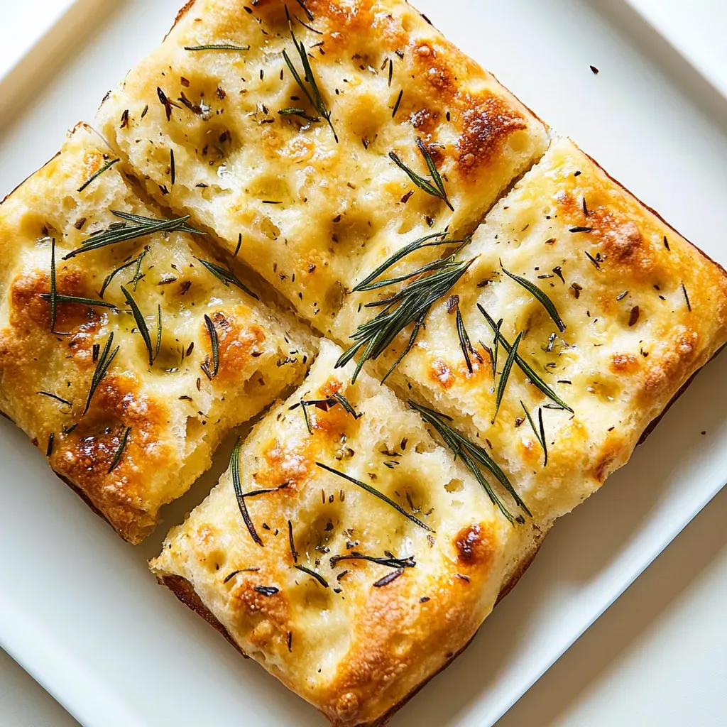 Homemade Focaccia Bread