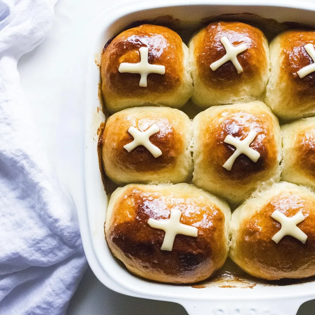 Homemade Hot Cross Buns