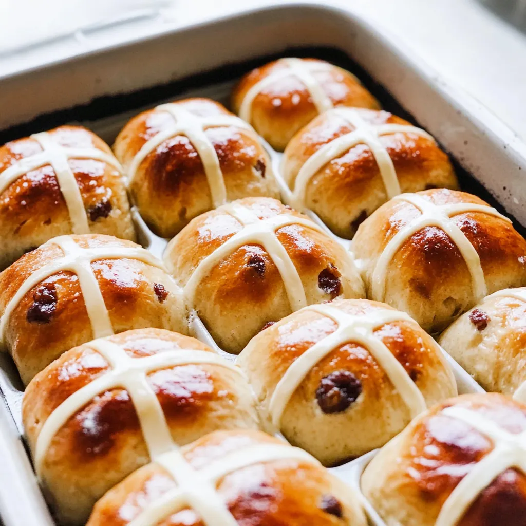 Homemade Hot Cross Buns
