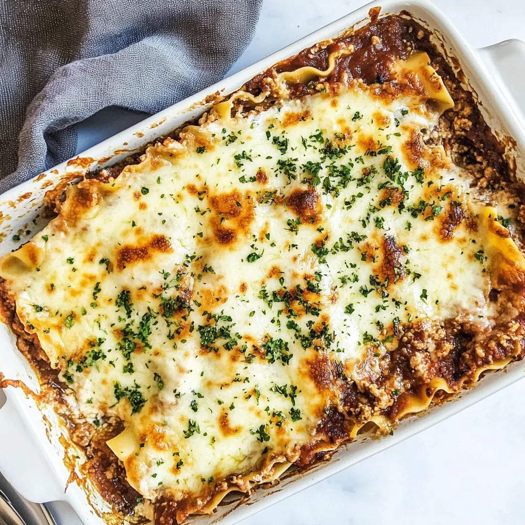 Homemade Lasagna