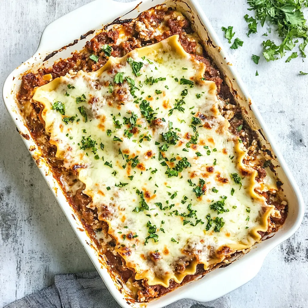 Homemade Lasagna