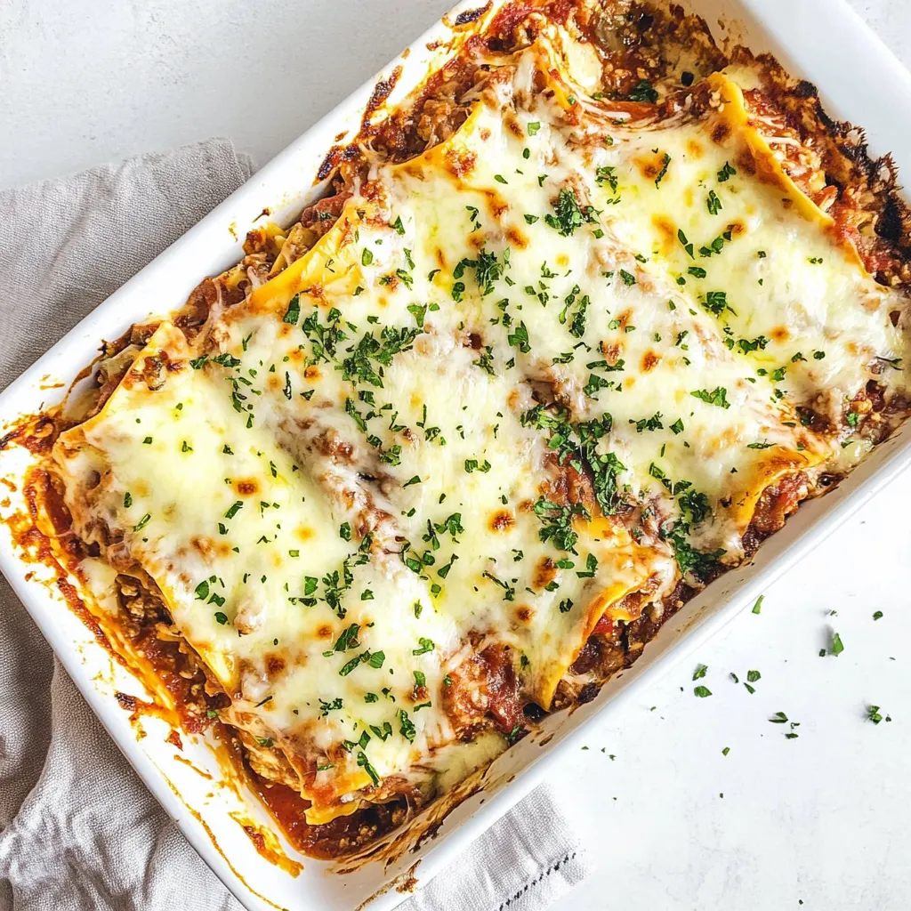 Homemade Lasagna