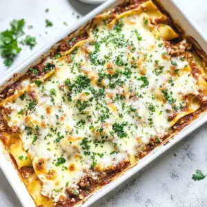 Homemade Lasagna
