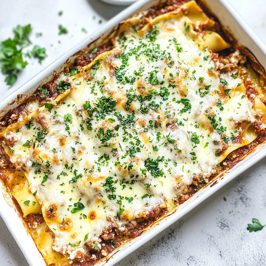 Homemade Lasagna