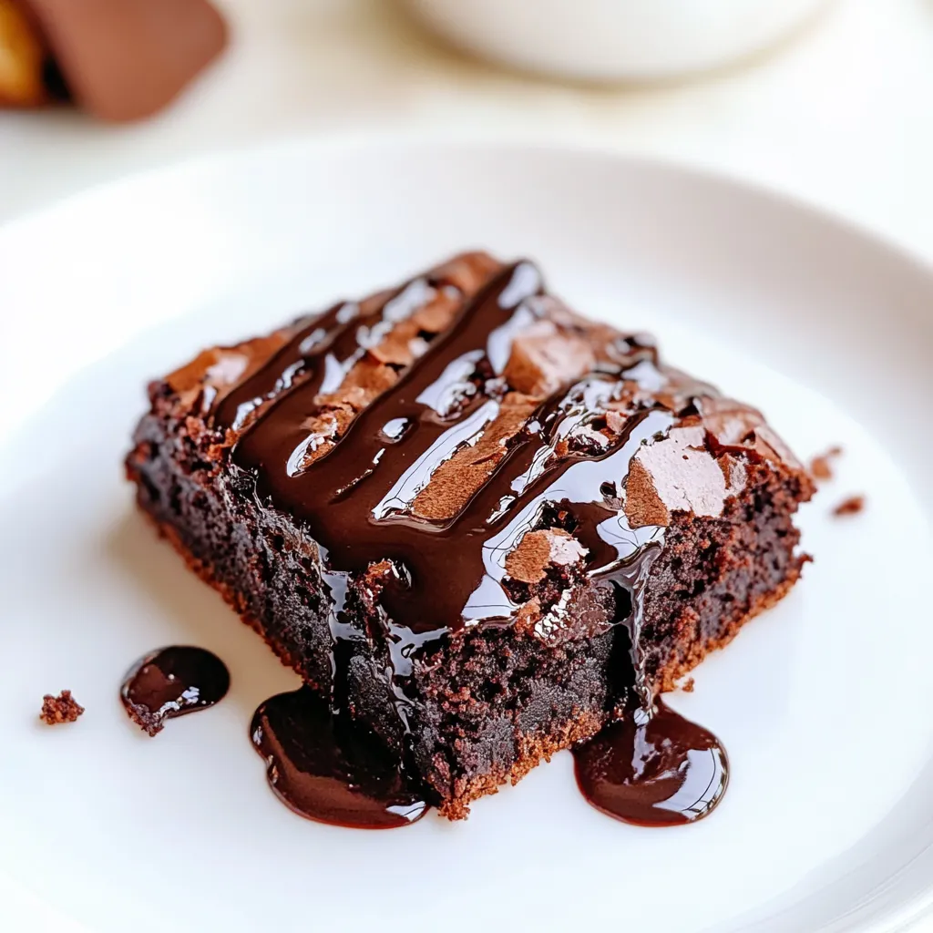 Hot Fudge Brownie