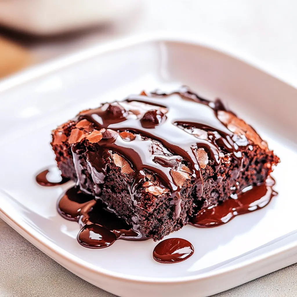 Hot Fudge Brownie