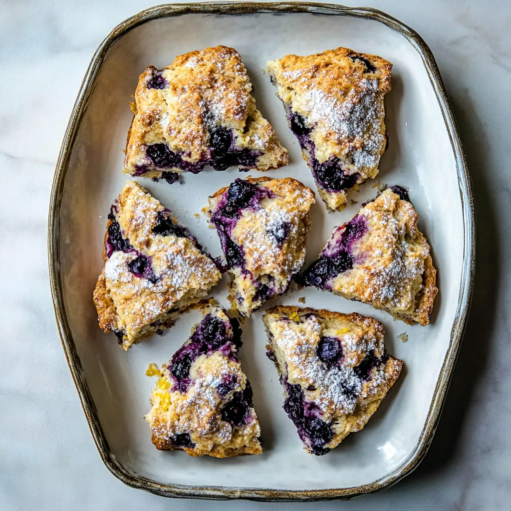 Blueberry Lemon Scones