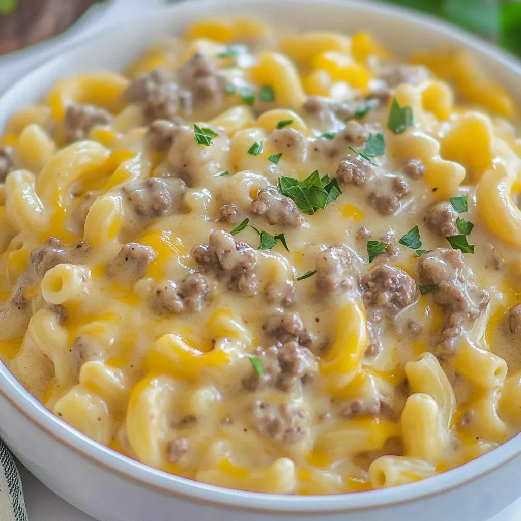 Instant Pot Cheeseburger Macaroni