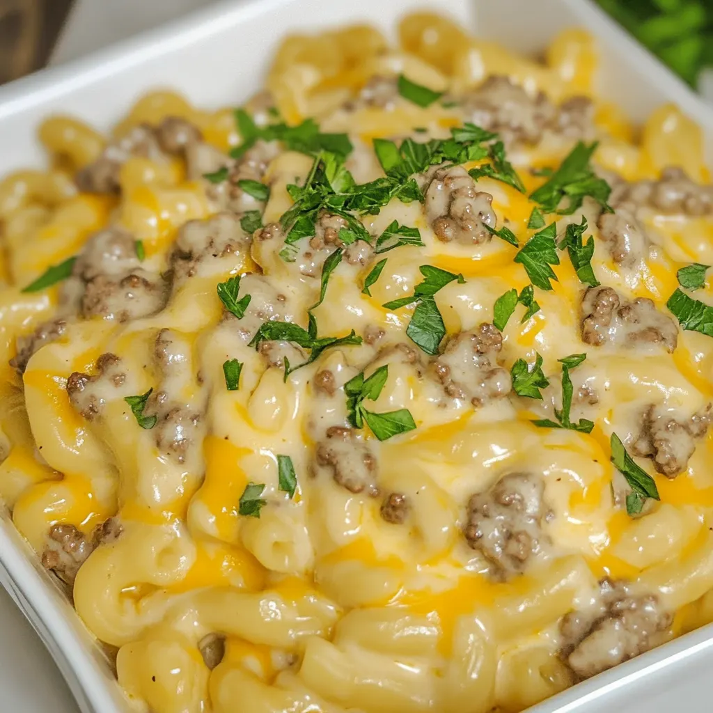 Instant Pot Cheeseburger Macaroni