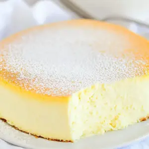 Instant Pot Japanese Cheesecake