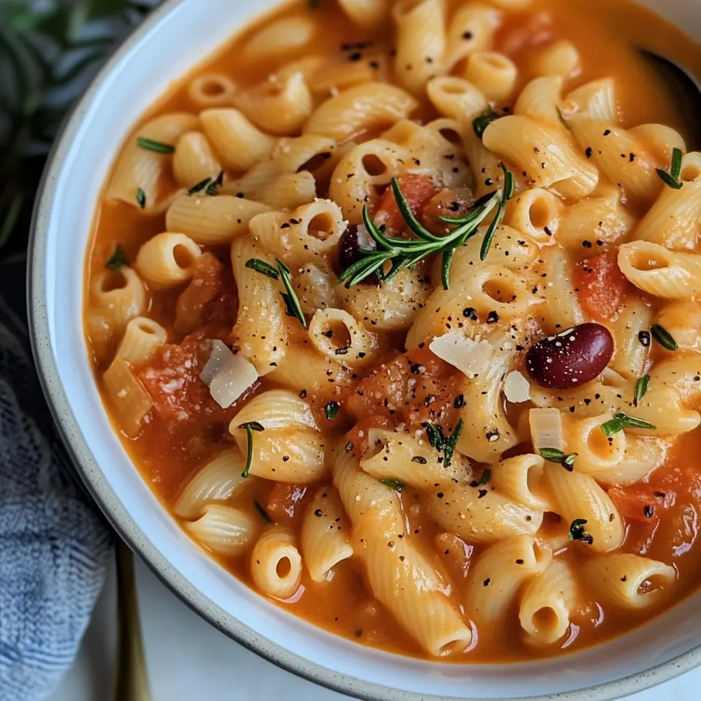 Italian Pasta e Fagioli Recipe