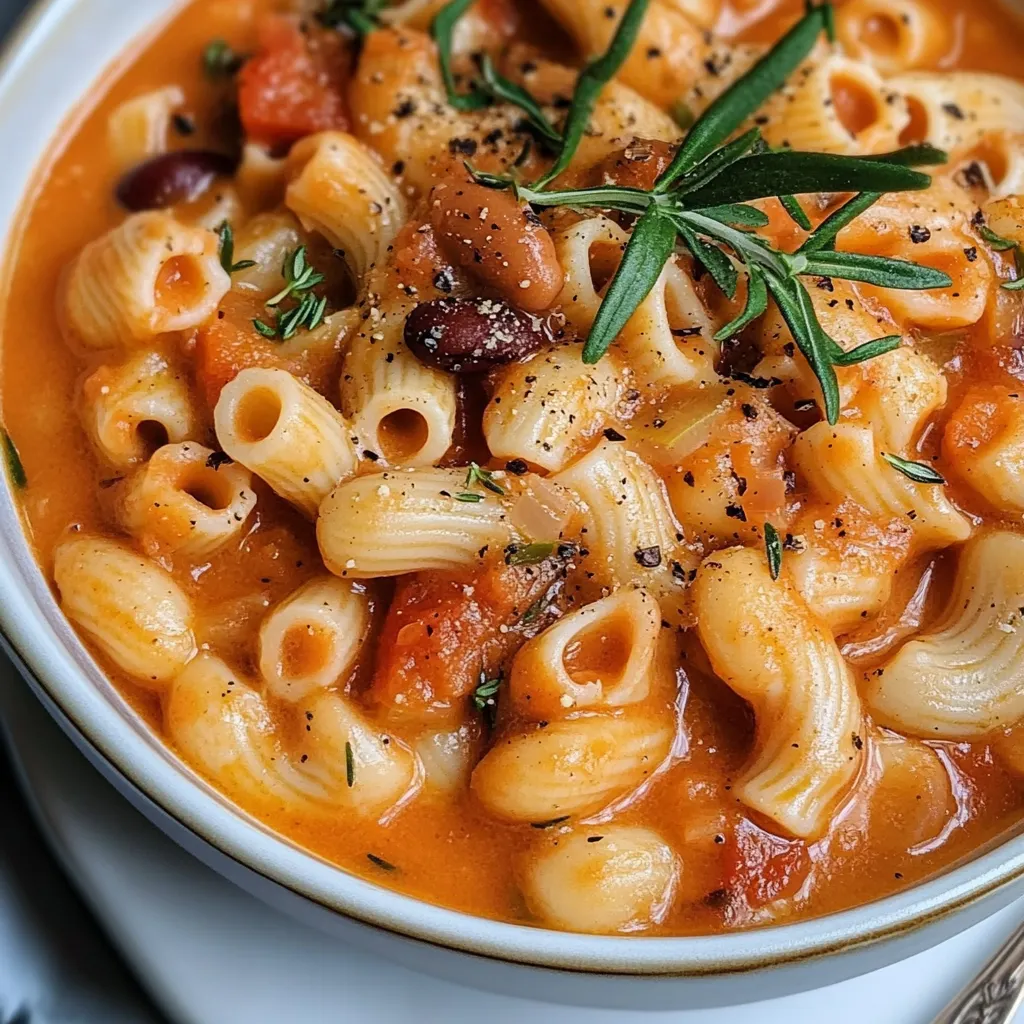 Italian Pasta e Fagioli Recipe