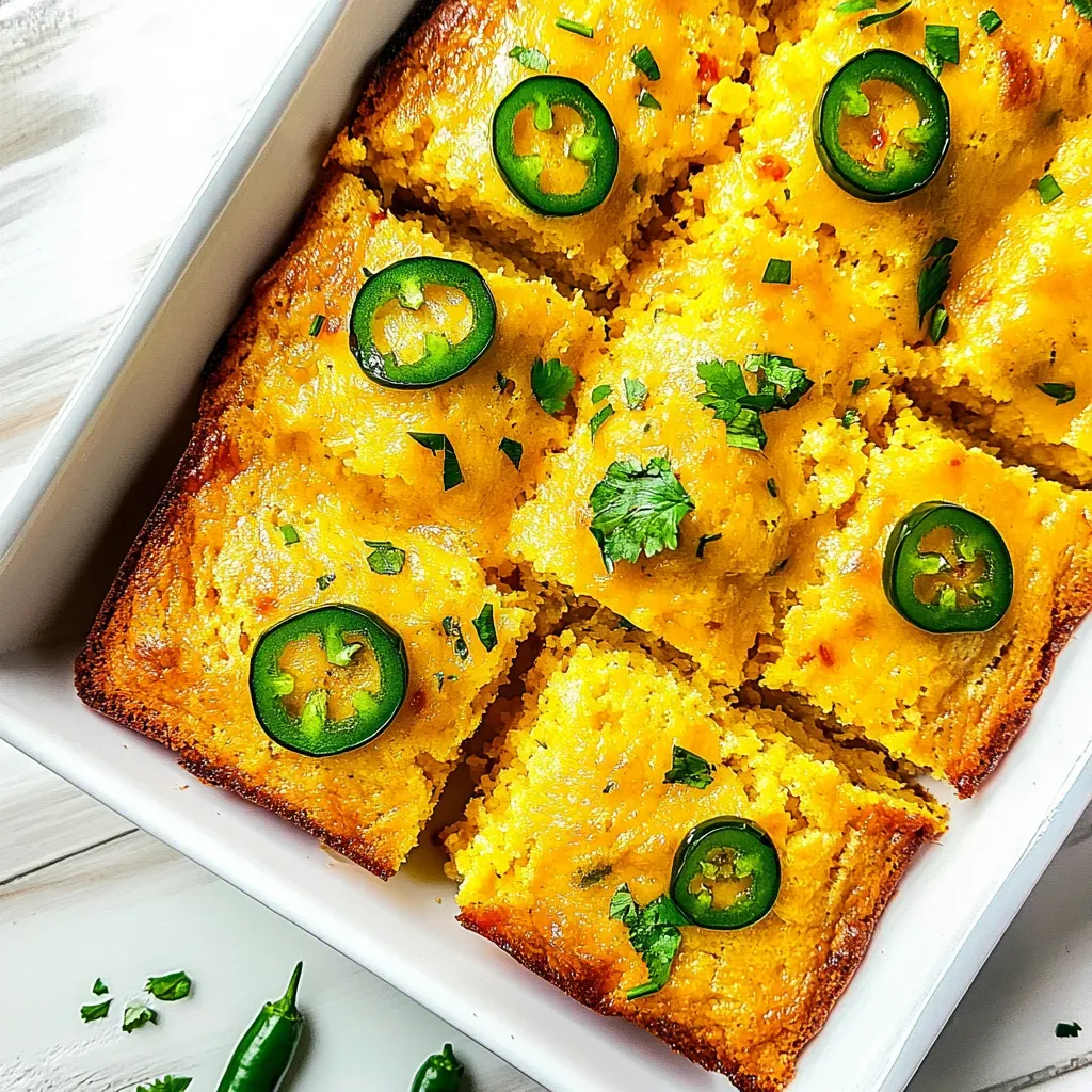 Jalapeño Cheddar Cornbread