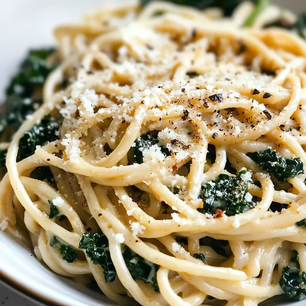 Kale Cacio e Pepe