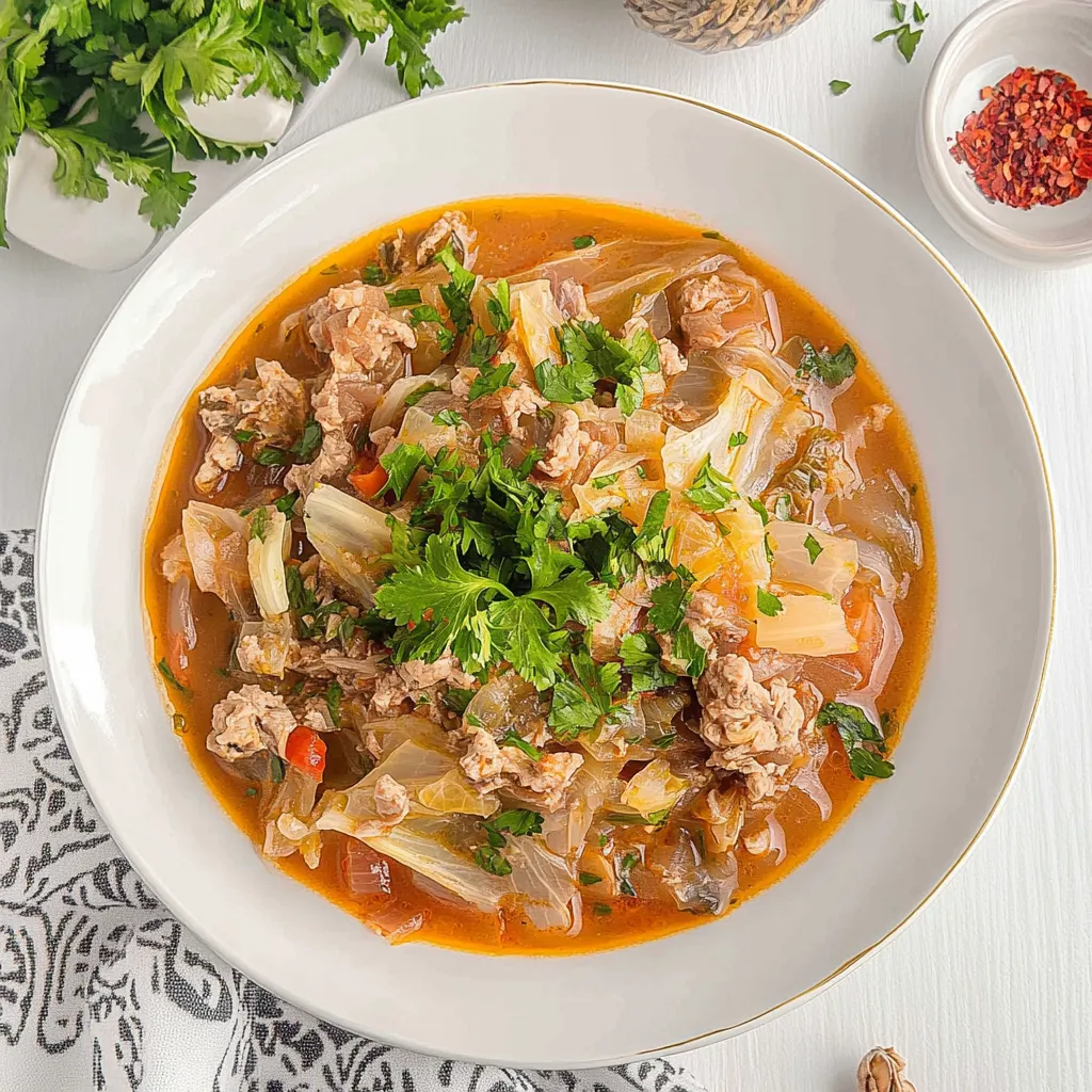Keto Cabbage Soup