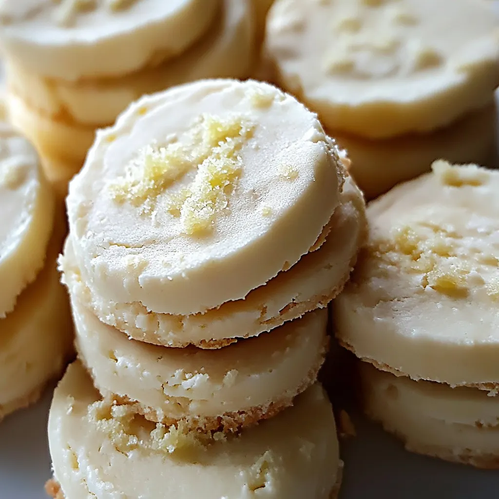 Key Lime Shortbread Cookies