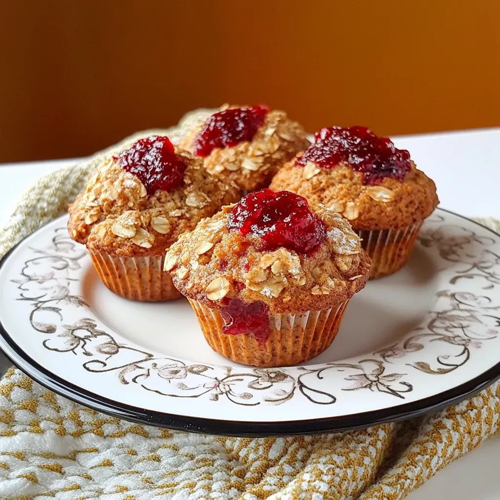 Leftover Cranberry Sauce Muffins