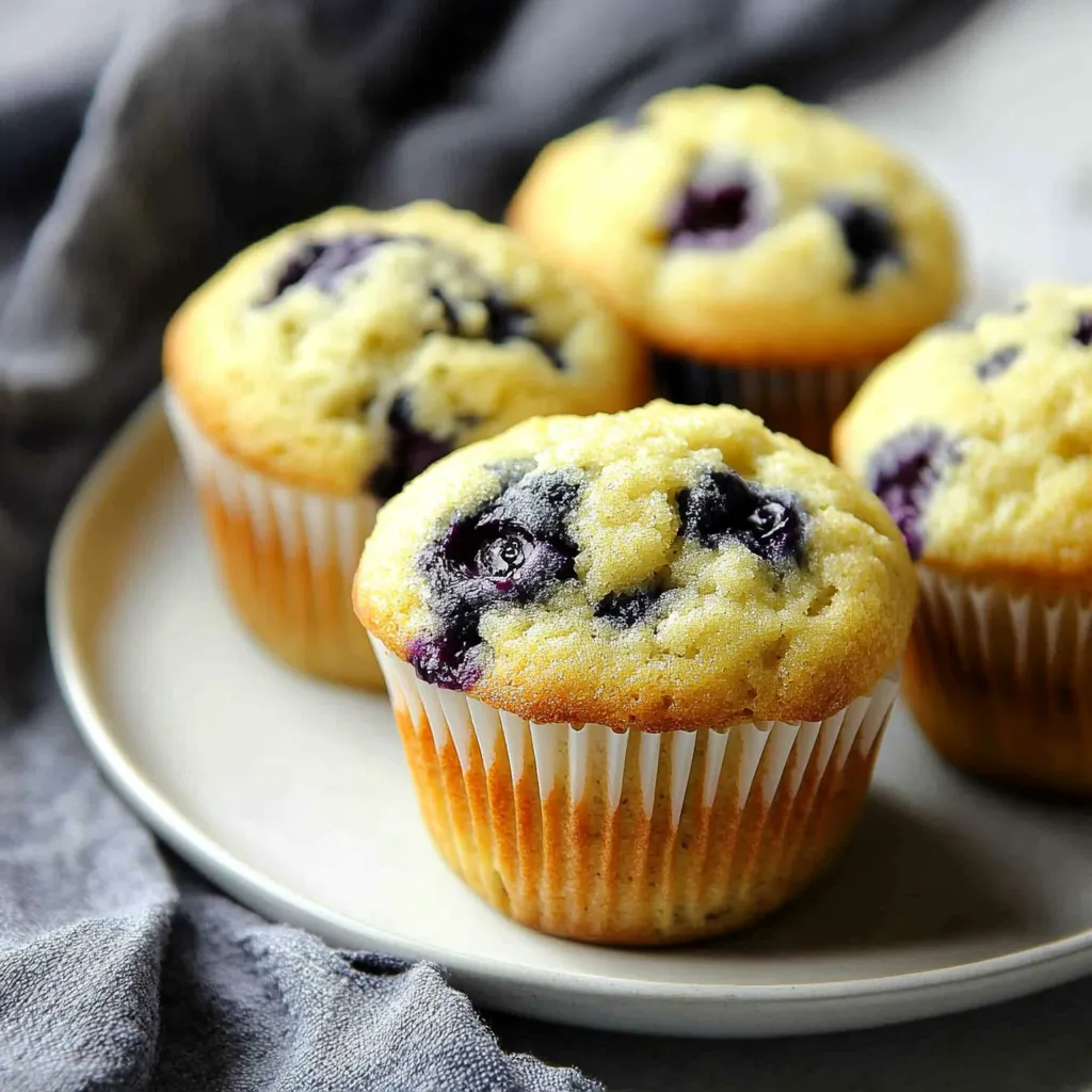 Lemon Blueberry Muffins