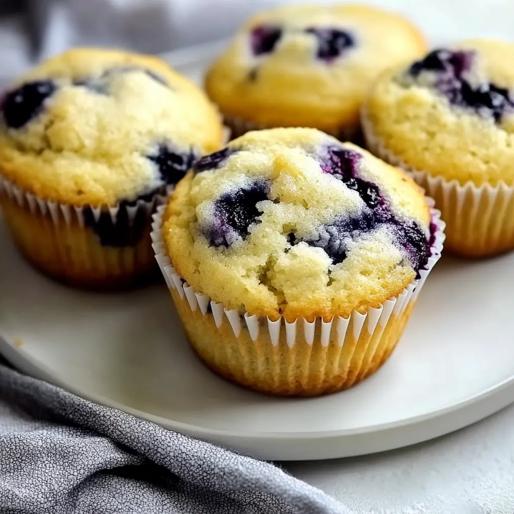 Lemon Blueberry Muffins