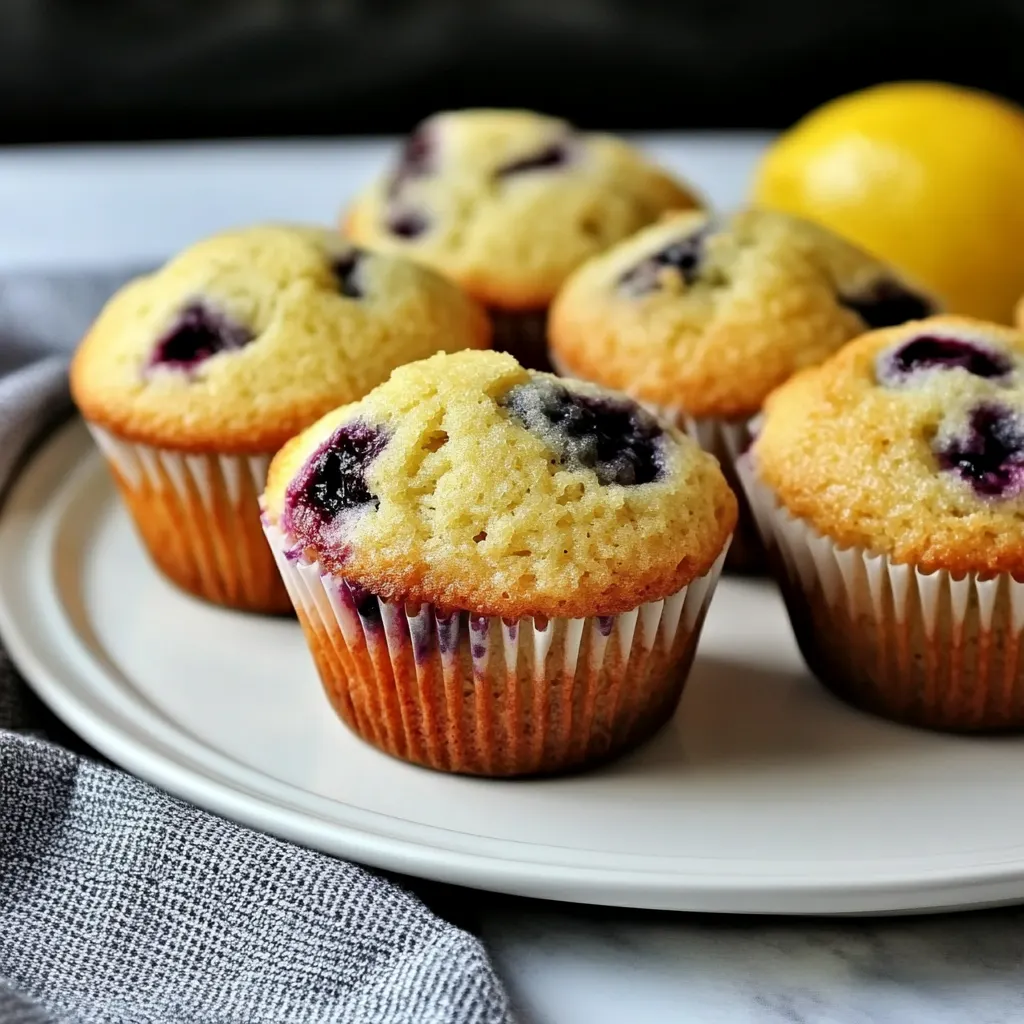 Lemon Blueberry Muffins