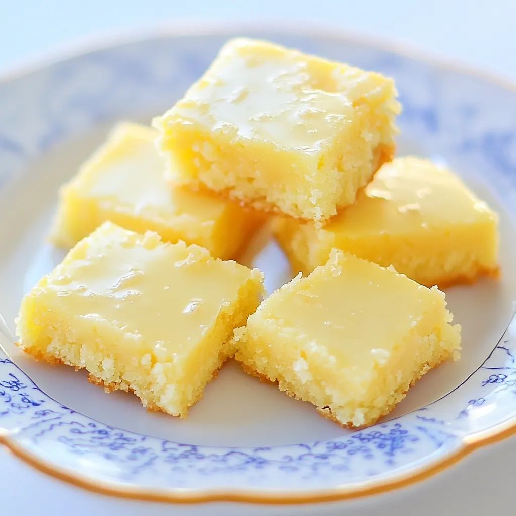 Lemon Brownies