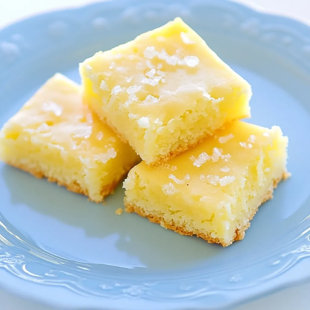 Lemon Brownies