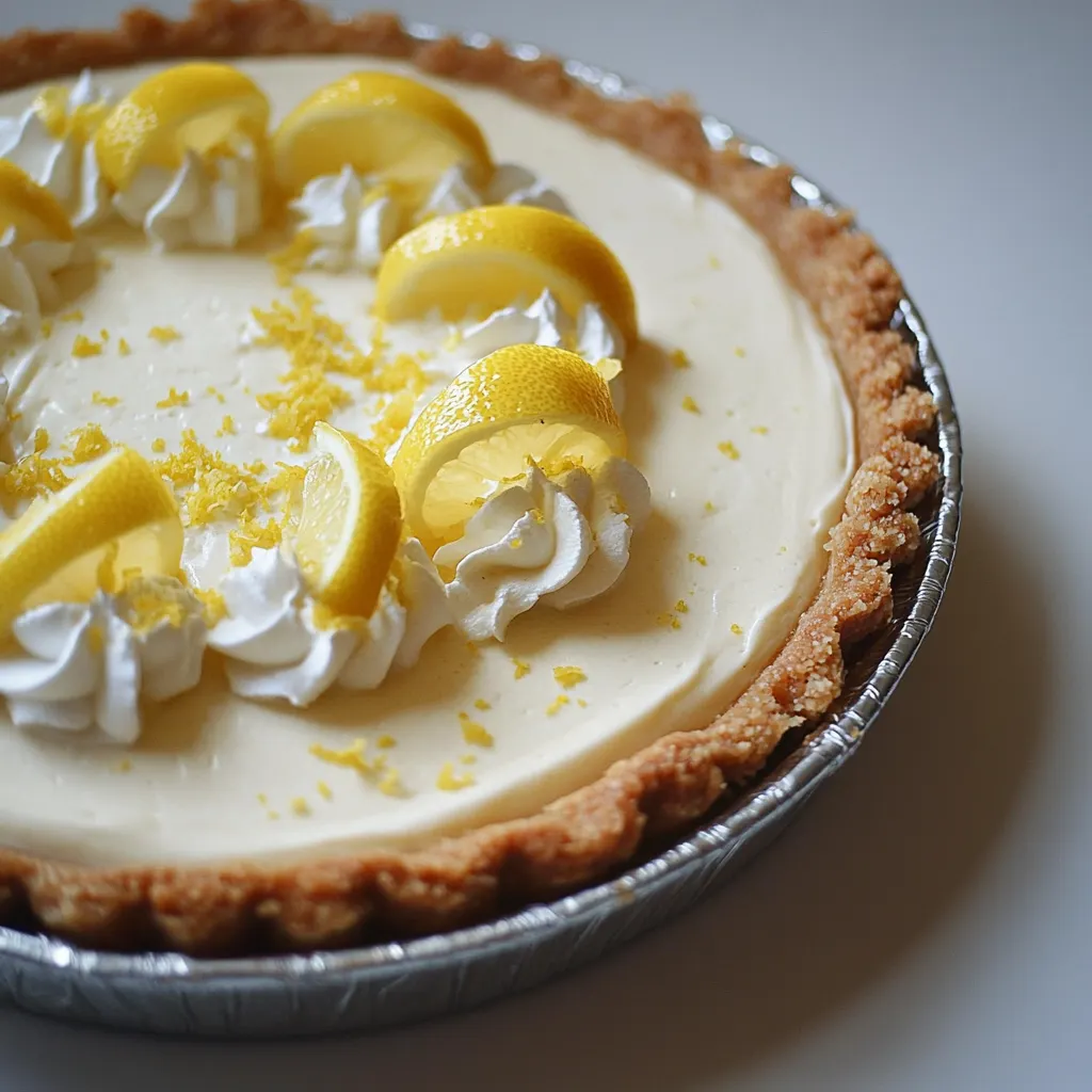 Lemon Cheesecake Tart