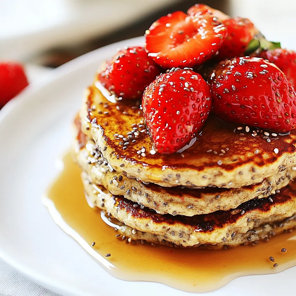 Lemon Chia Seed Pancakes