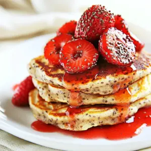 Lemon Chia Seed Pancakes