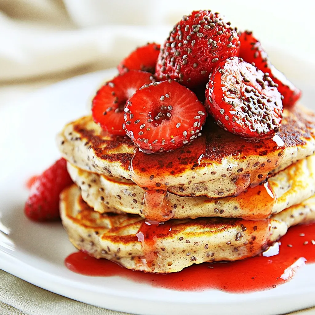 Lemon Chia Seed Pancakes